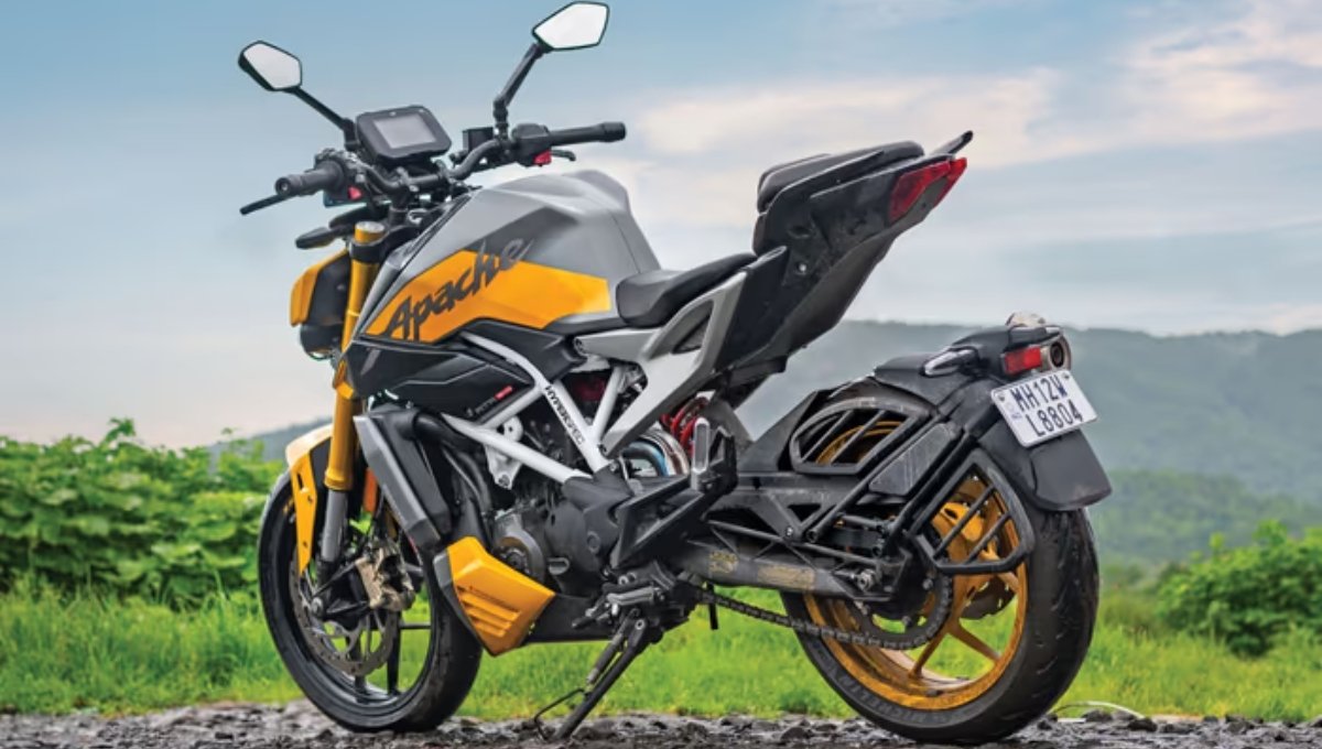 TVS Apache RTR 310: सिर्फ ₹8,189 EMI में बन सकती है आपकी स्पोर्ट बाइक