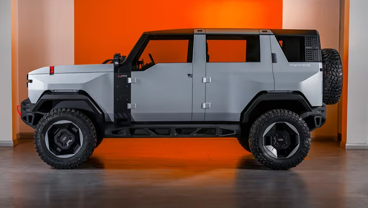 Mahindra Thar EV: अब 500KM की रेंज और लग्जरी फीचर्स के साथ इलेक्ट्रिक अवतार में मचाएगी धमाल