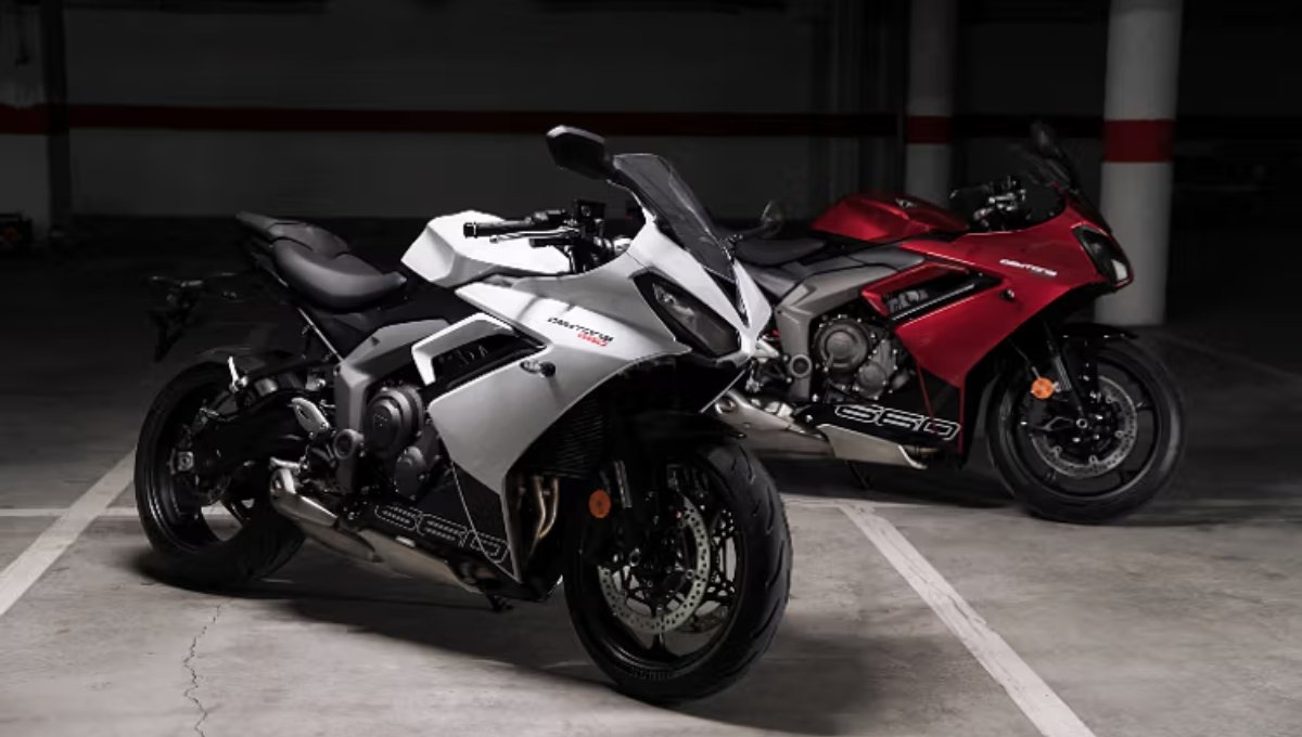 Triumph Daytona 660: युवा दिलों की धड़कन बनी ये 660cc की स्पोर्ट बाइक, लुक और पावर दोनों में बेमिसाल