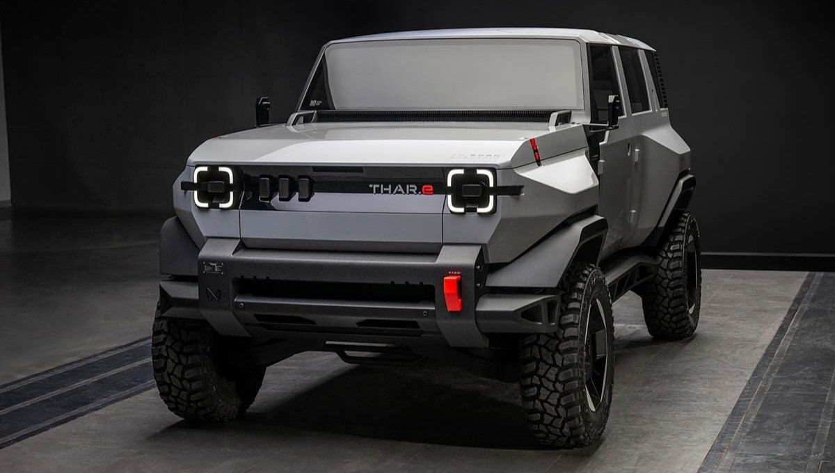 Mahindra Thar EV: अब 500KM की रेंज और लग्जरी फीचर्स के साथ इलेक्ट्रिक अवतार में मचाएगी धमाल