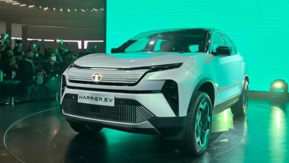 Tata Harrier EV 2025: इलेक्ट्रिक SUV की दुनिया में टाटा का नया तूफान, दमदार लुक और जबरदस्त परफॉर्मेंस के साथ