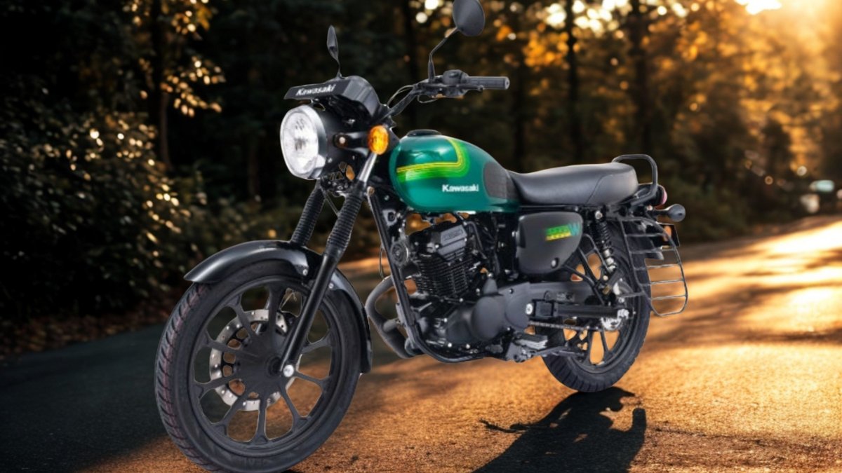Kawasaki W175: Rs 1.22 लाख में रेट्रो स्टाइल और 177cc की दमदार परफॉर्मेंस