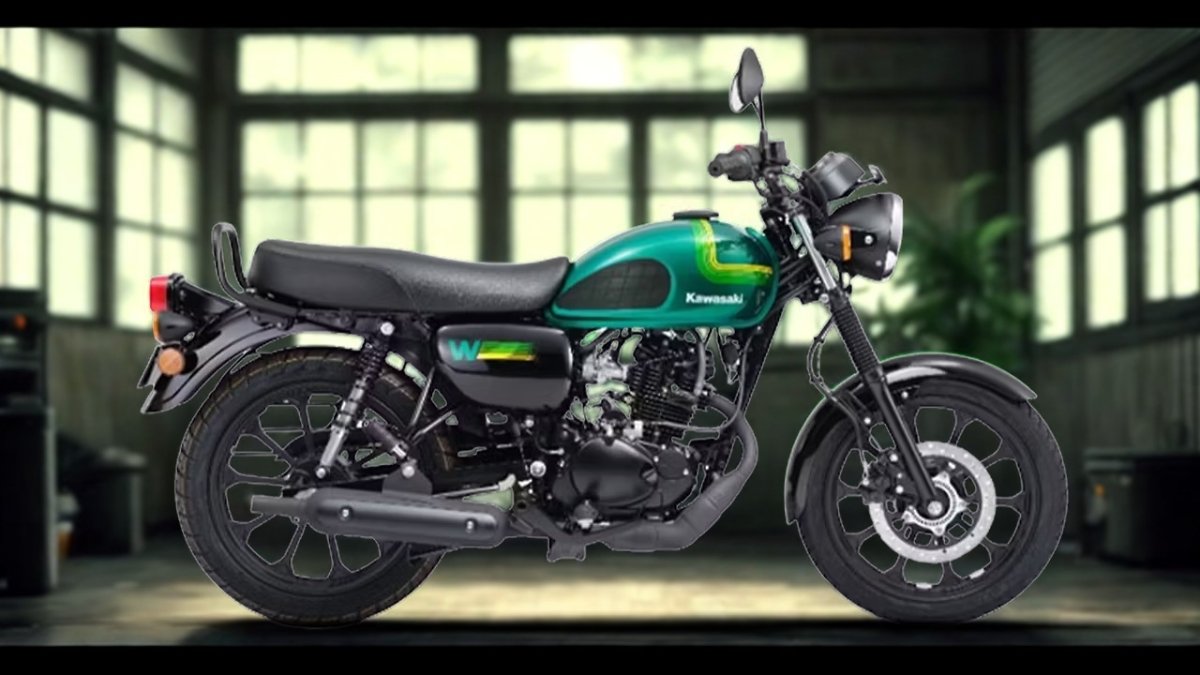 Kawasaki W175: Rs 1.22 लाख में रेट्रो स्टाइल और 177cc की दमदार परफॉर्मेंस