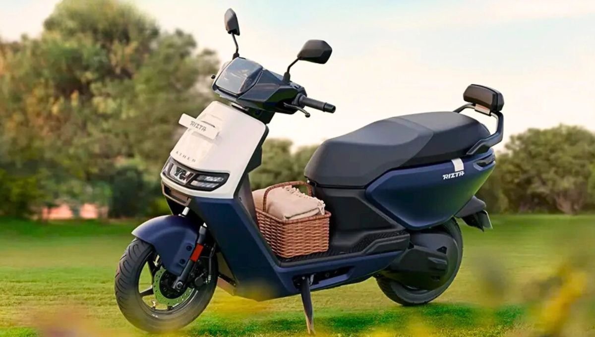 Ather Rizta: 123 किमी रेंज और Rs1.10 लाख कीमत में स्मार्ट इलेक्ट्रिक सफ़र