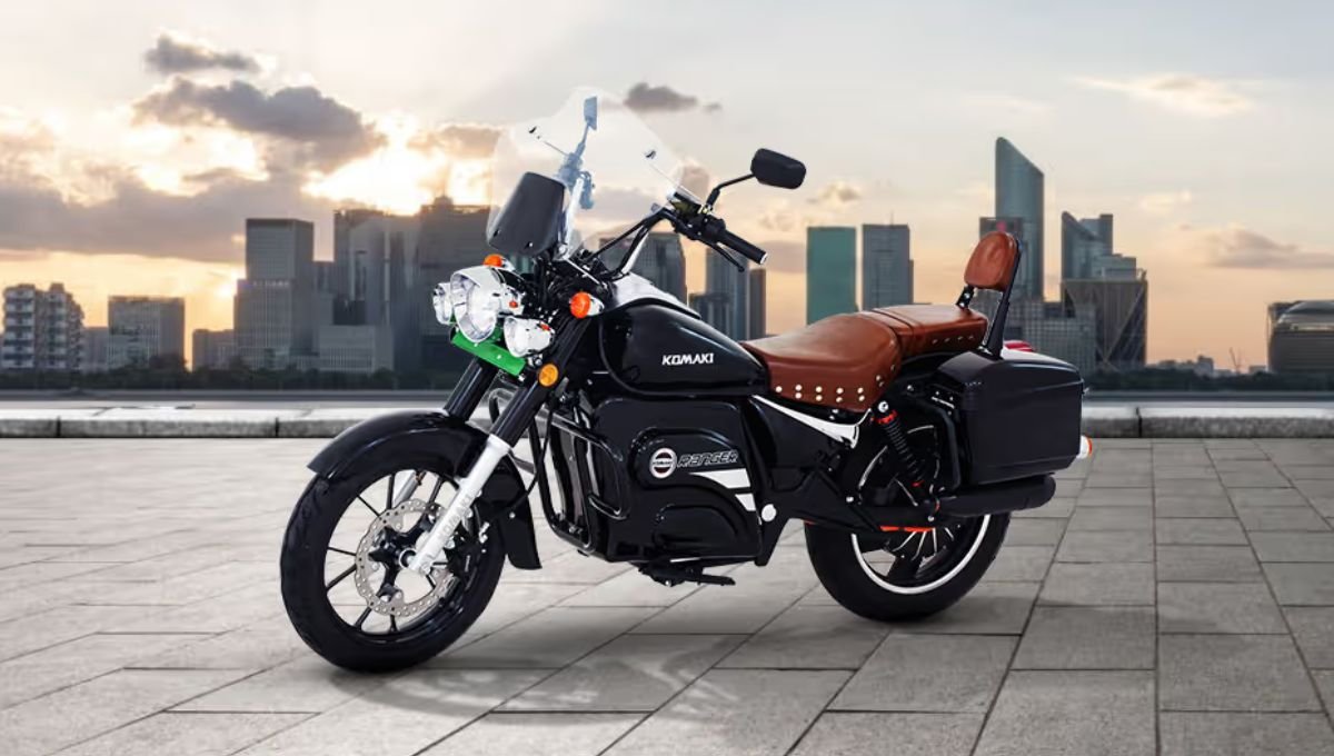 Komaki Ranger: Rs1.85 लाख में 250 KM की दमदार रेंज वाली इलेक्ट्रिक क्रूज़र बाइक